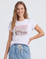 Cannes Tee - White
