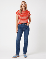 Cleo Knit Top - Red