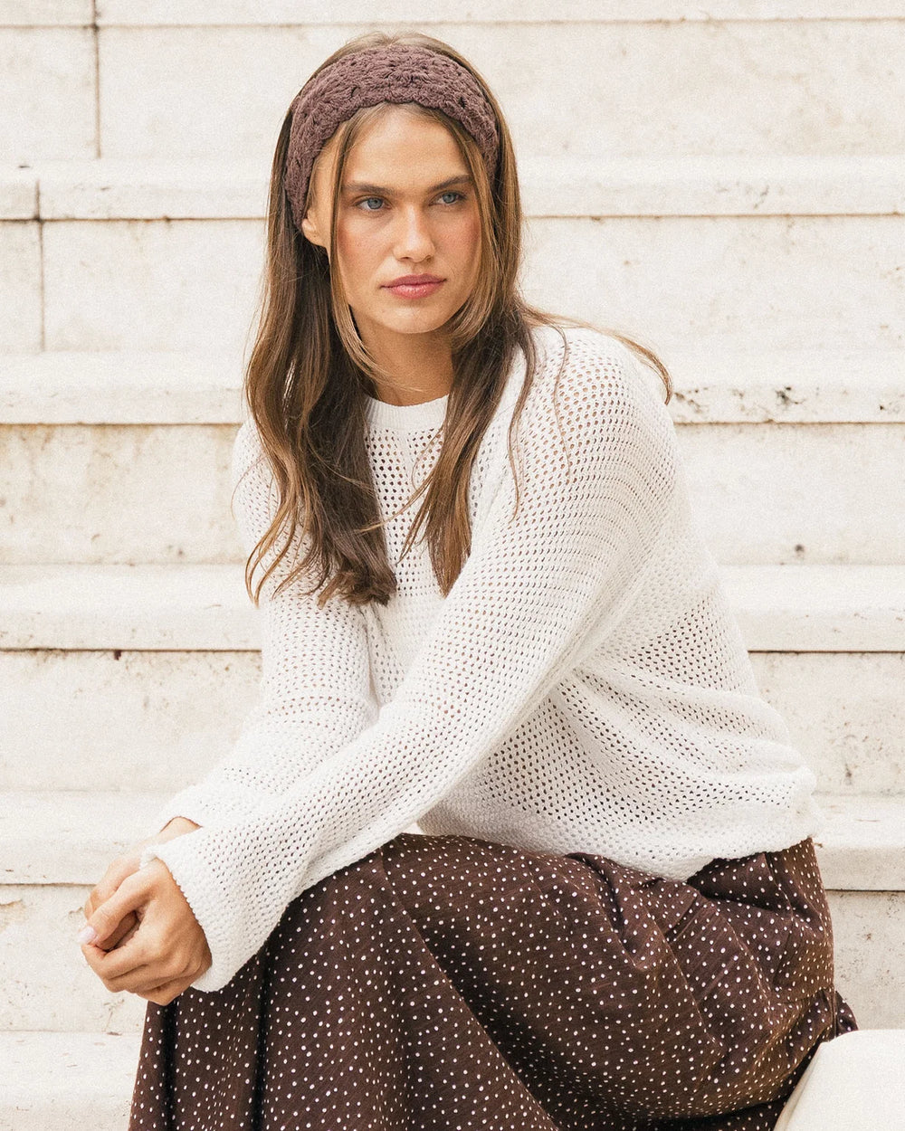 Remy Knit - Vintage White