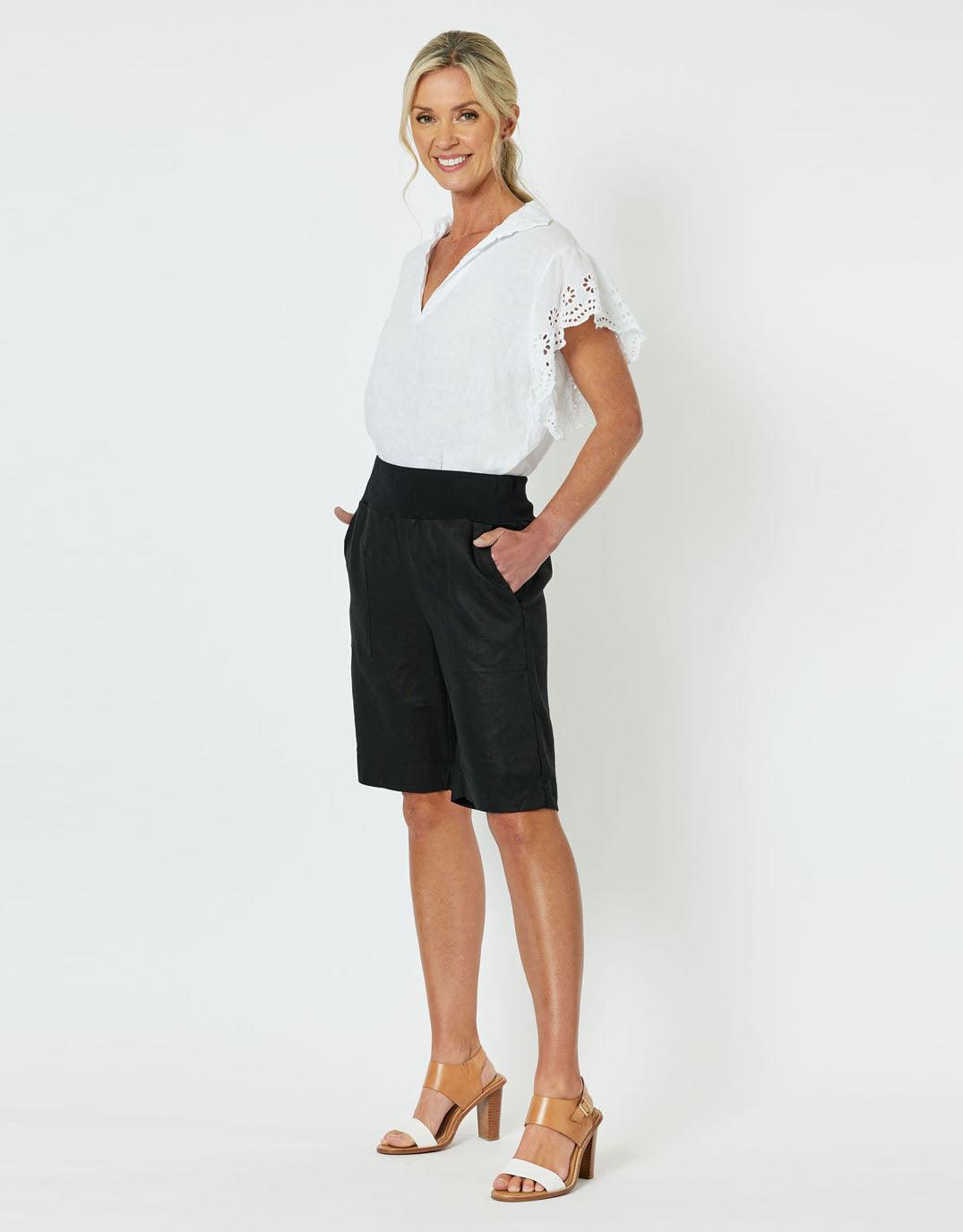 Women's jersey bermuda on sale shorts