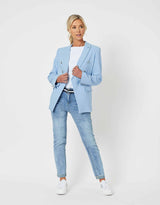 Lauren Blazer - Powder - White & Co Living