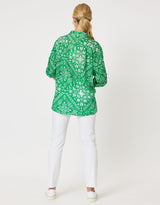 Gordon Smith - Milbri Shirt - Emerald - White & Co Living Tops