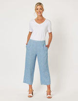 Gordon Smith - Sanctuary Pant - Indigo - White & Co Living Pants