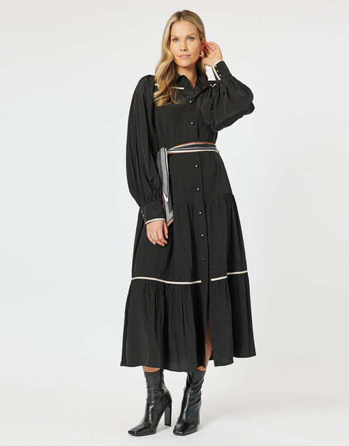 hammock-and-vine-roma-trim-dress-with-scarf-belt-black-womens-clothing