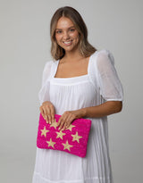 Holiday - 7 Star Clutch - Pink - White & Co Living Accessories