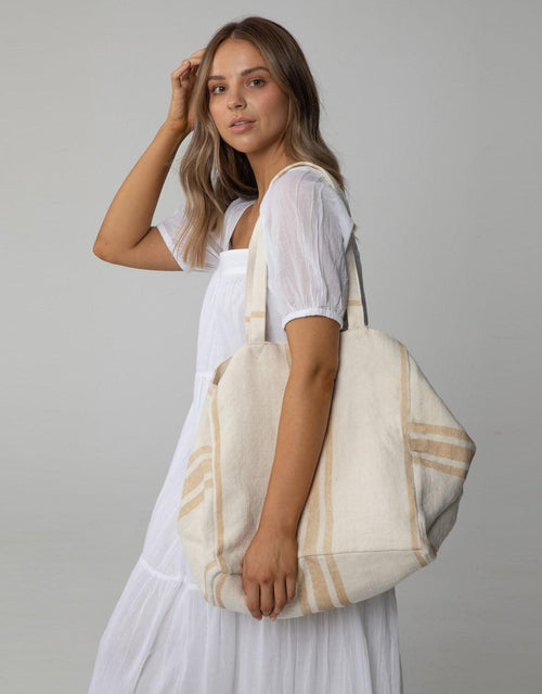 Holiday - Le Capitaine Bag - Tan - White & Co Living Accessories