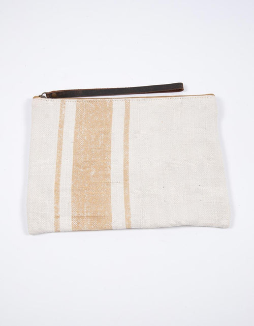 Holiday - Squadron Pouch - Tan - White & Co Living Accessories