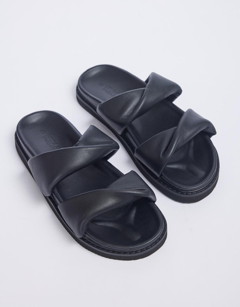 Buy Tactful Slides - Black Human Shoes for Sale Online Australia ...