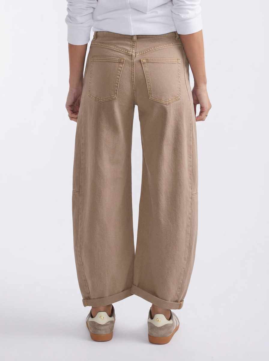 Idaho Barrel Jean - Beige