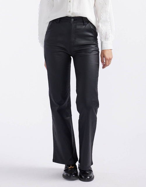 italian-star-shirley-jeans-black-coated-womens-clothing