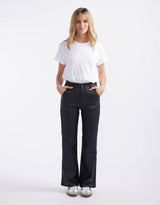 italian-star-shirley-jeans-black-coated-womens-clothing