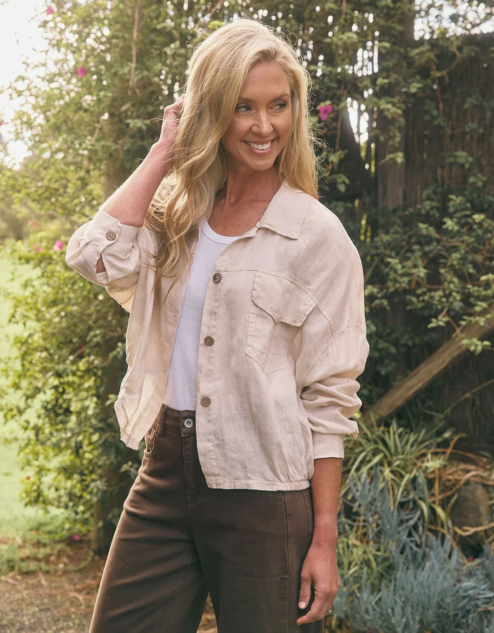 Weekender Jacket - Beige