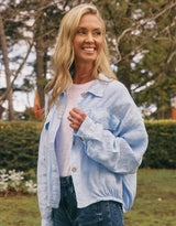 Weekender Jacket - Soft Blue