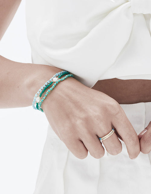 jolie-and-deen-melody-bracelet-green-womens-jewellery