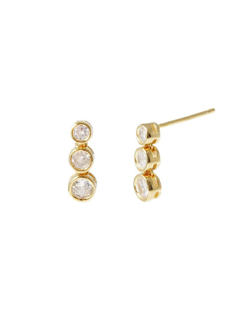 Florentina Studs - Gold