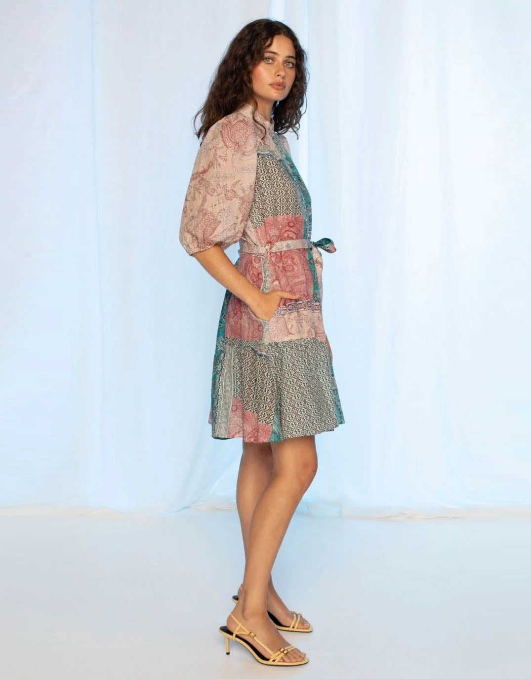 kachel-holly-mini-dress-paisley-mosaic-womens-clothing