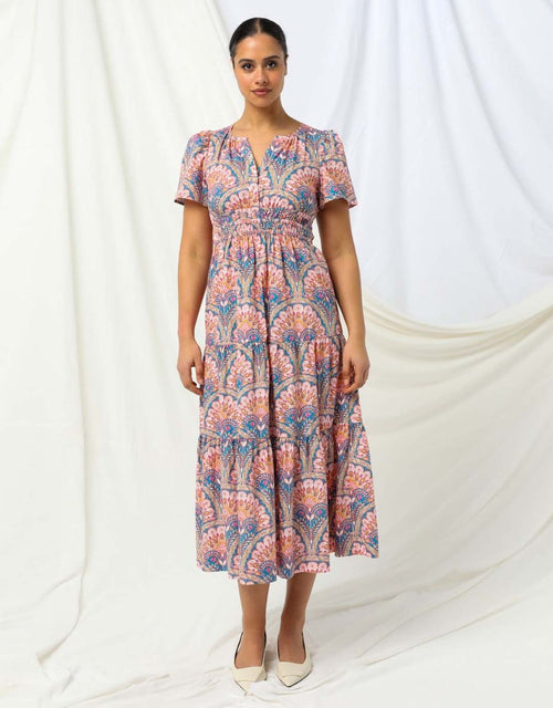 womens cotton dresses australia Blaire Printed Cotton Dress Oxford Shop