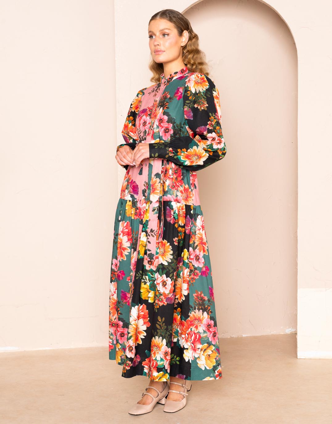 kachel-sherri-midi-dress-multi-womens-clothing