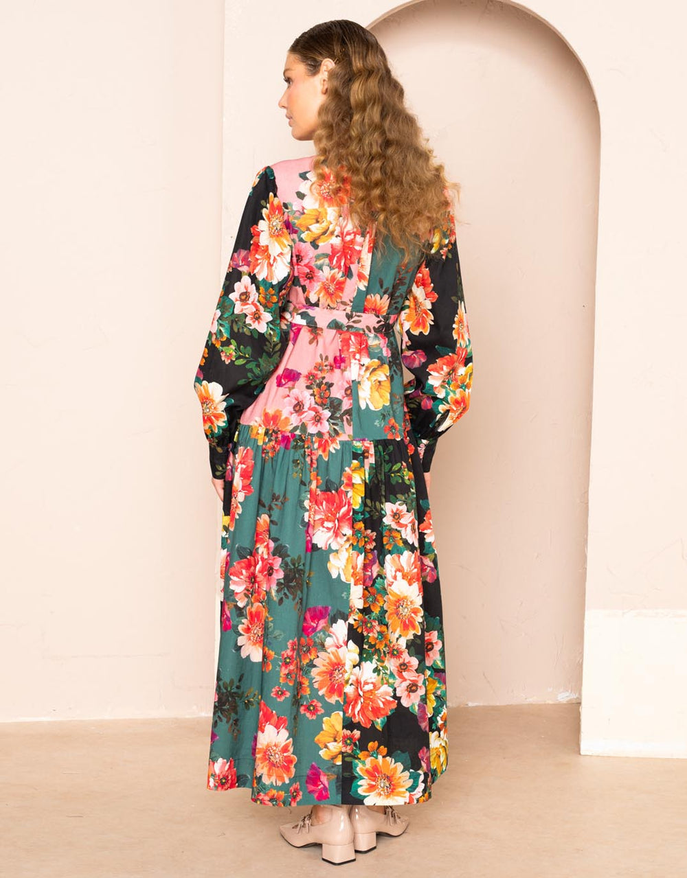 kachel-sherri-midi-dress-multi-womens-clothing