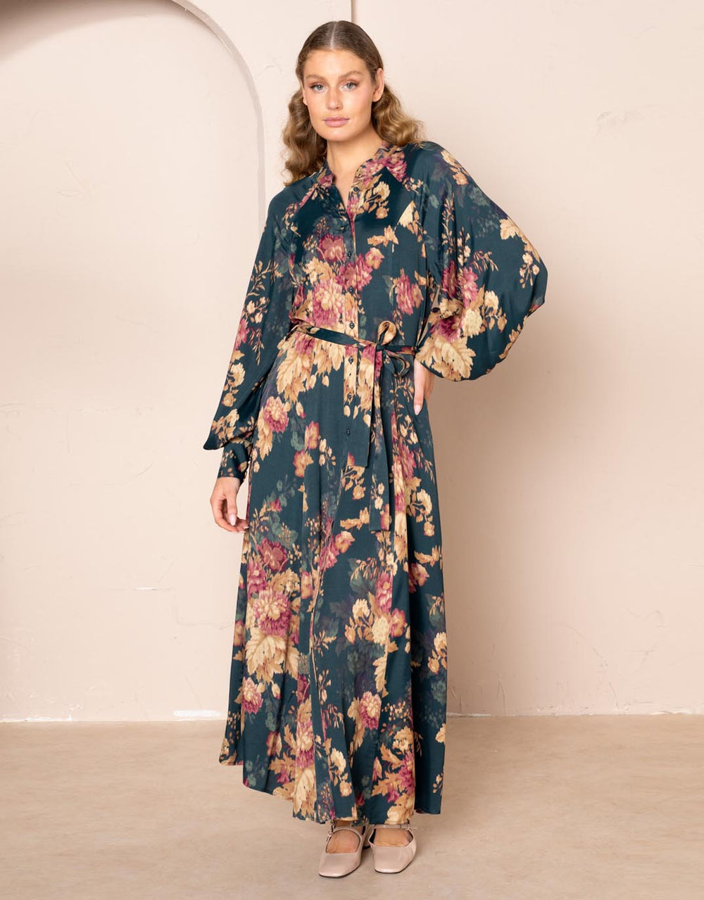 kachel-zylvia-maxi-dress-cosmos-womens-clothing