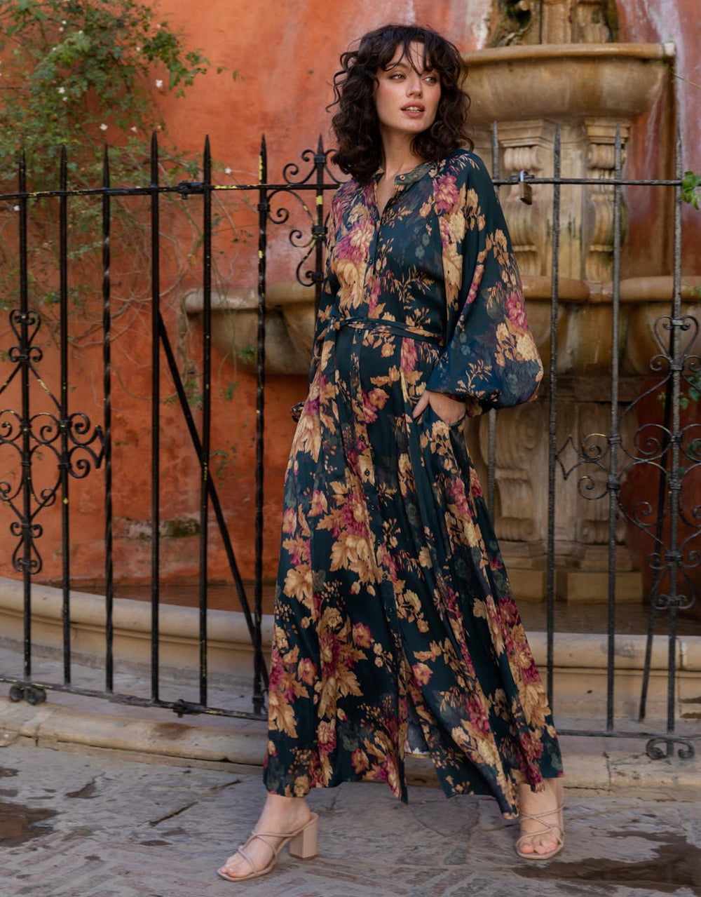 kachel-zylvia-maxi-dress-cosmos-womens-clothing