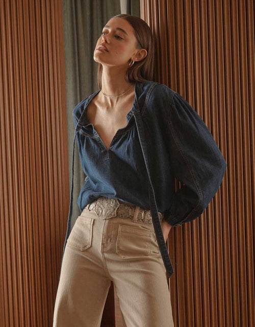 kireina-kelly-shirt-palisade-blue-womens-clothing