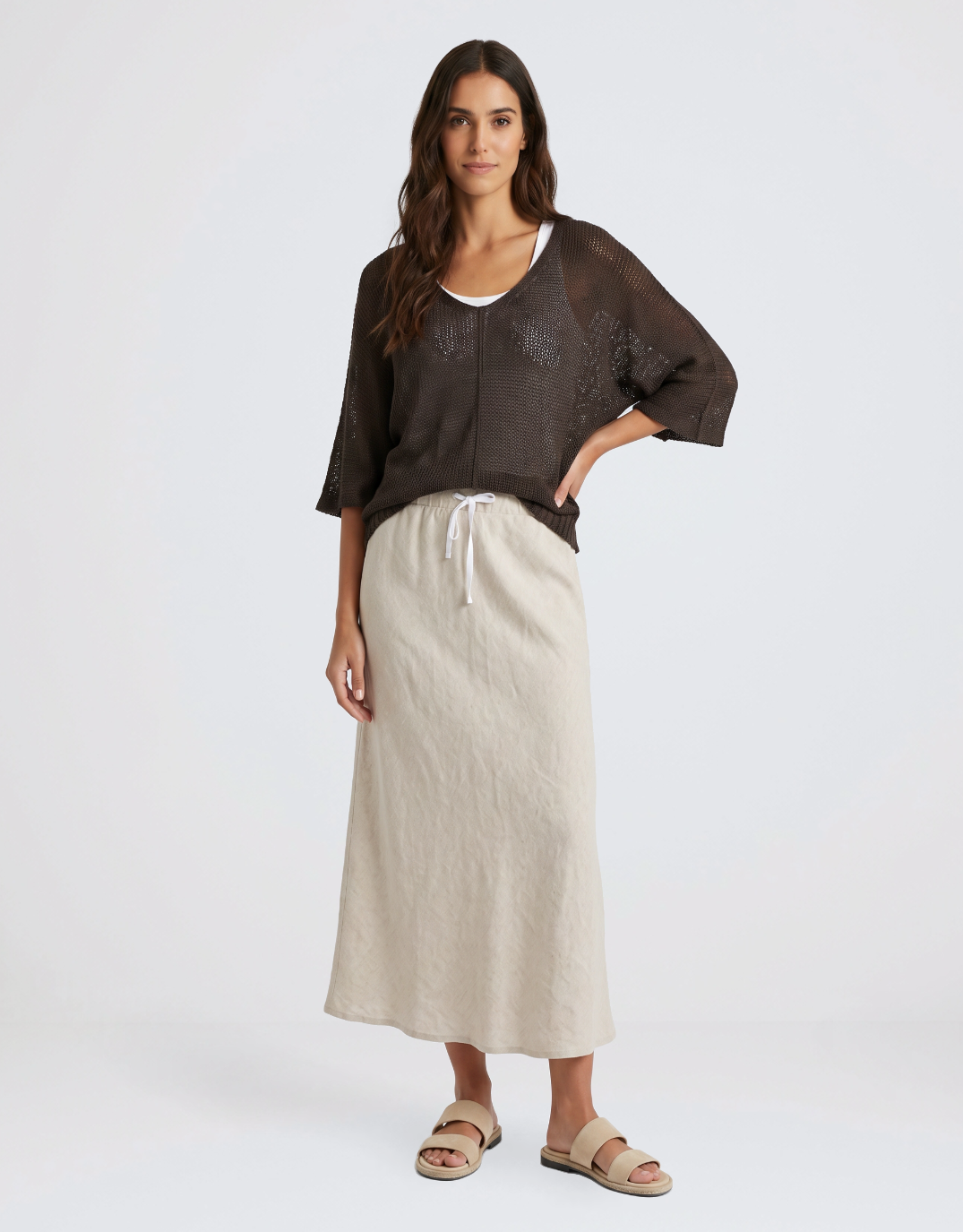 Knit Sweater - Chocolate