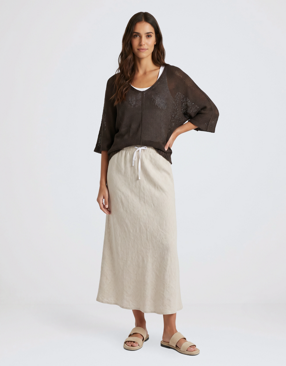 Knit Sweater - Chocolate