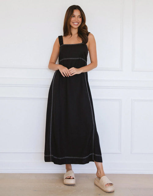 label-of-love-clara-square-neck-dress-black-womens-clothing