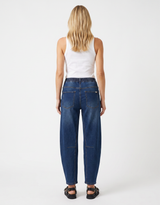 Leo Barrel Long Length Jeans - Ink