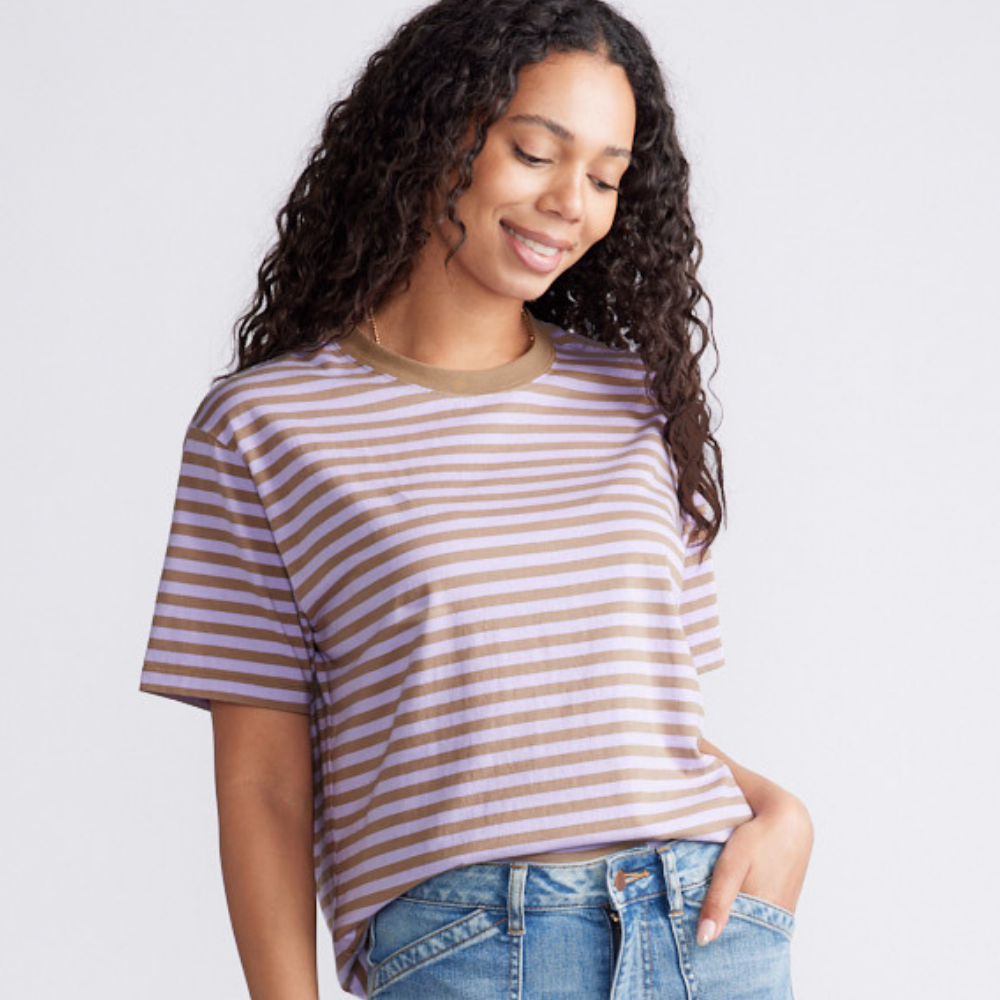 new stripe tees