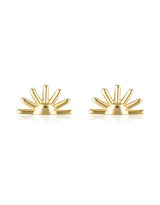 Linda Tahija Jewellery - Sunrise Stud Earrings - Gold - White & Co Living Accessories