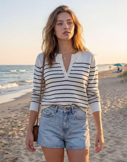 little-lies-gia-stripe-knit-black-stripe-womens-clothing