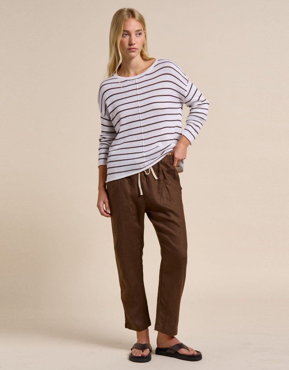 little-lies-luxe-linen-pants-chocolate-womens-clothing