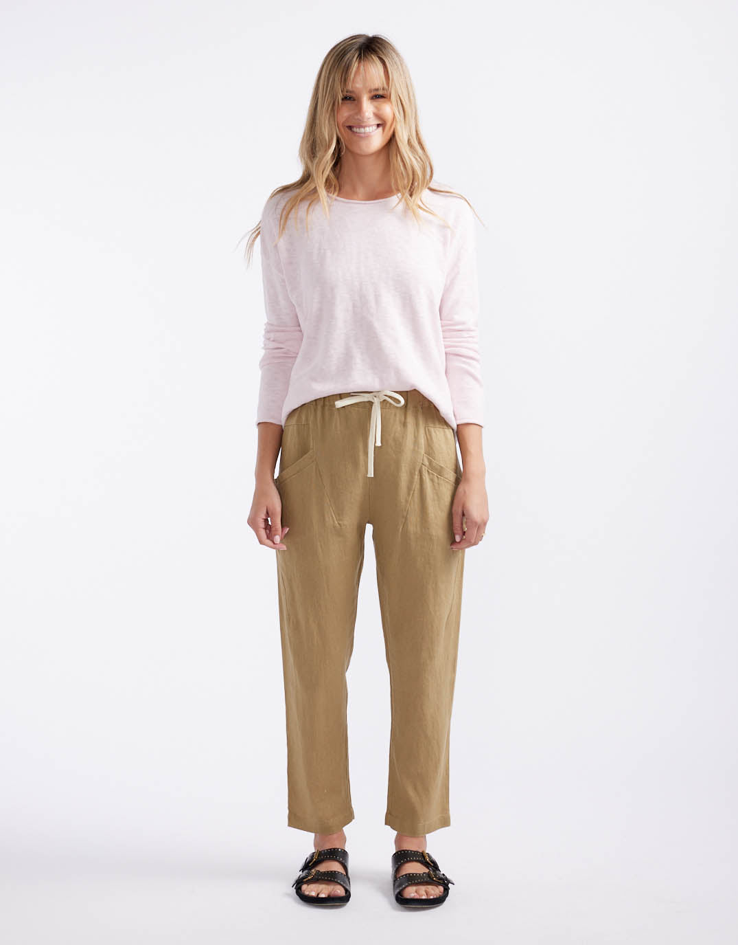 little-lies-luxe-linen-pants-walnut-womens-clothing
