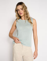 Spring Tank - Dusty Aqua