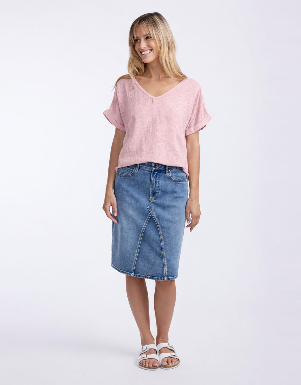 love-from-italy-v-neck-calypso-linen-short-sleeve-top-pink-womens-clothing