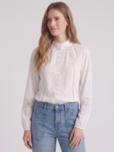 Meissin Linen Blouse - White