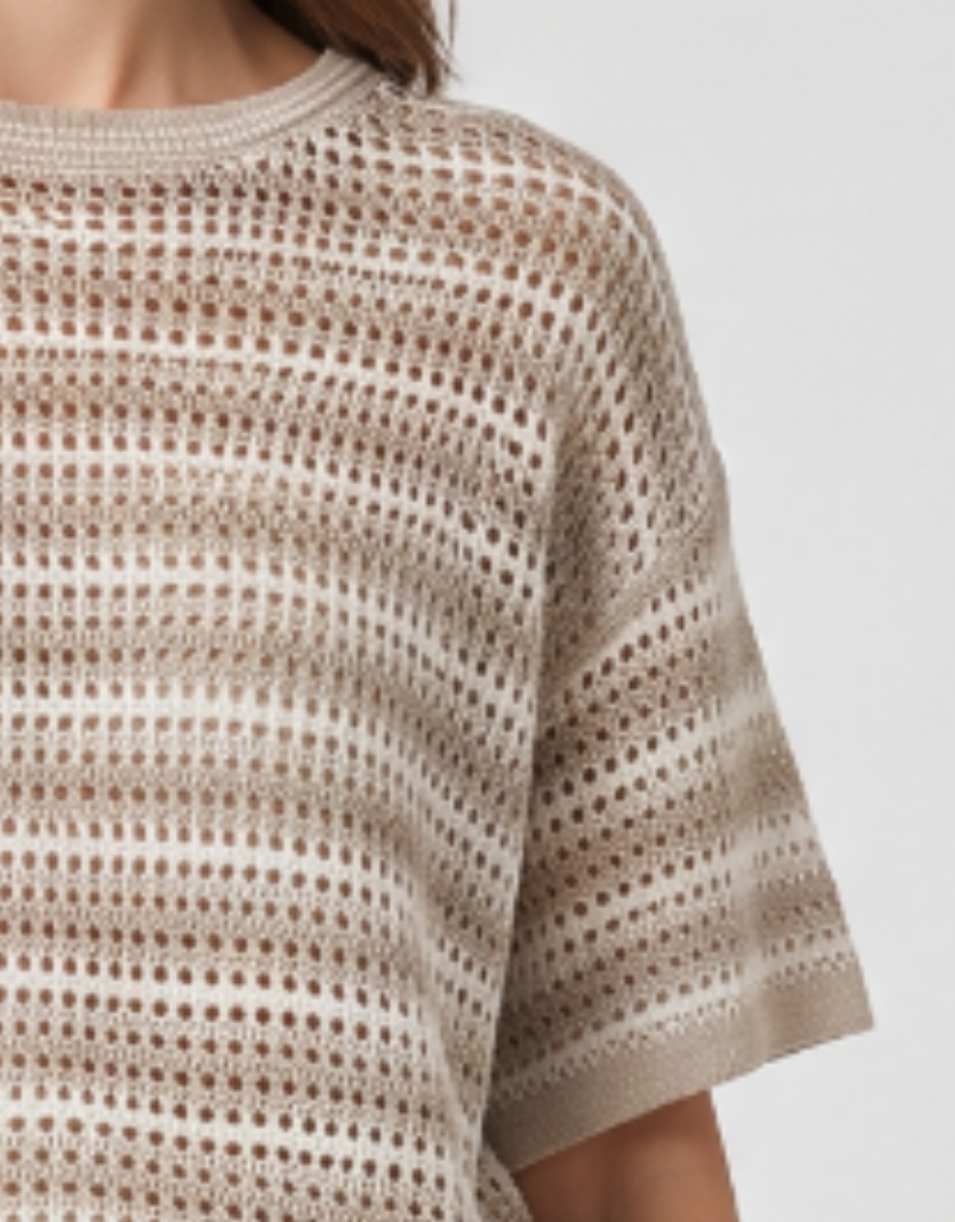Nina Tee - Natural/White