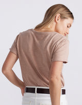 Original Round Neck T-Shirt - Mocha