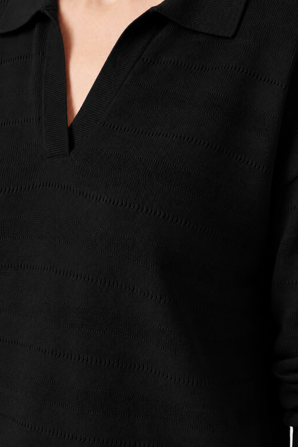 Polo Frenchie Knit - Black