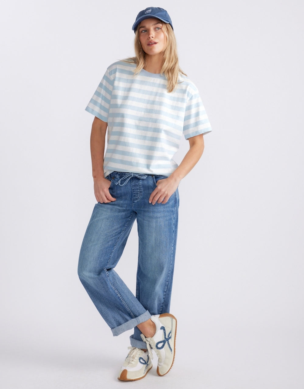 The Stretch Jean Jogger - Mid Wash