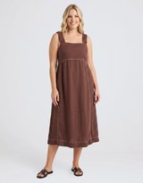 Sage Dress - Chocolate