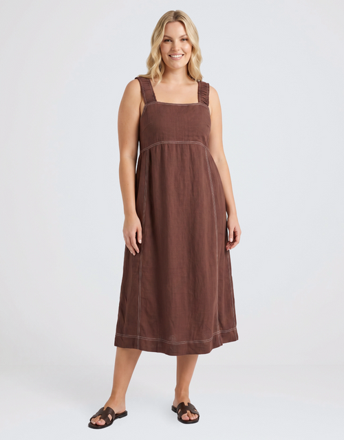 Sage Dress - Chocolate