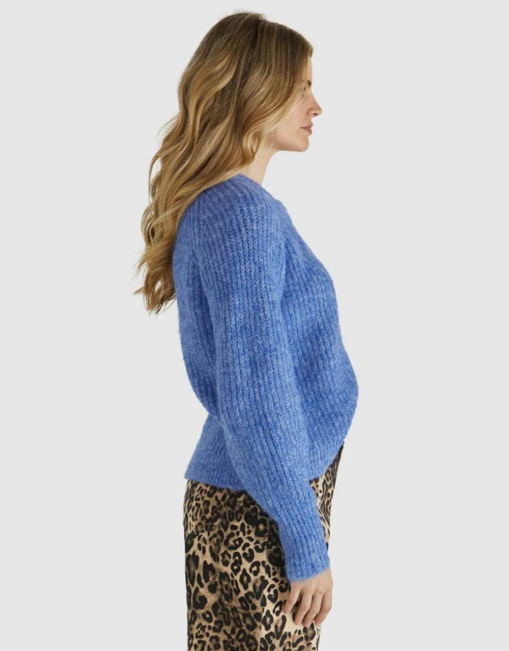 Romee Cardigan - Blue Marle