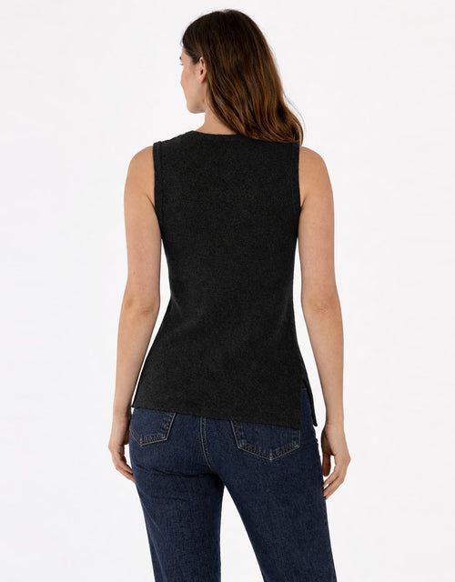 Shona Knit Vest - Black