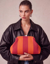 City Girl Pouch - Red/Orange
