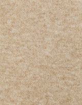 Forage Mock Neck Long Sleeve Jumper - Biscuit
