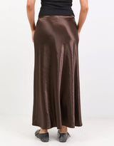 stories-be-told-prodigy-satin-bias-cut-maxi-skirt-chocolate-womens-clothing