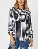 threadz-tina-stripe-shirt-navy-white-womens-clothing